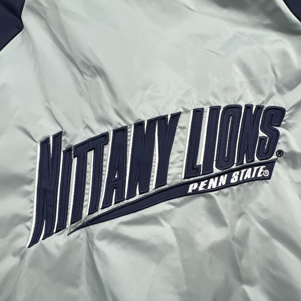 Adidas Penn State Women’s Hooded Embroidered Windbreaker - Picture 8 of 9